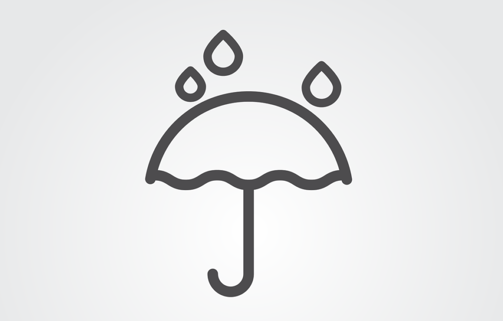 Terrarium versiegeln Regenschirm